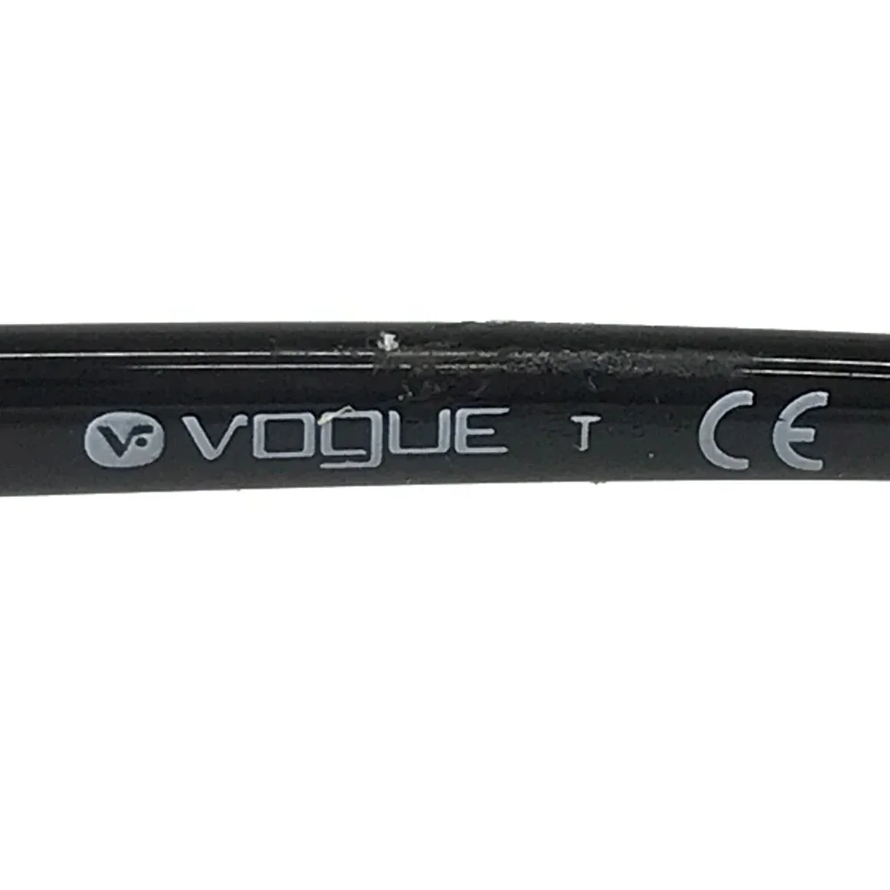 Vogue Eyeglasses Frames VO5168 W44 Black Silver Square Full Rim 52-17-140